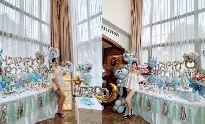 Mỹ nhân Việt được ông xã đại gia tổ chức tiệc sinh nhật hoành tráng