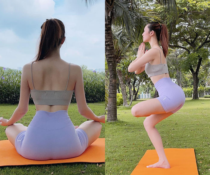Mỹ nhân Vbiz là cao thủ chọn đồ tập 2 trong 1: Thiều Trâm xuất sắc