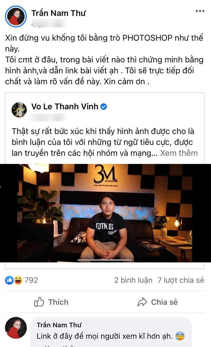 Nam Thư: Không kiểm soát được cảm xúc nên mất bạn, bị chê chiêu trò