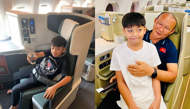 Ngậm thìa vàng từ nhỏ, nhóc tì Vbiz đi chơi bằng chuyên cơ riêng