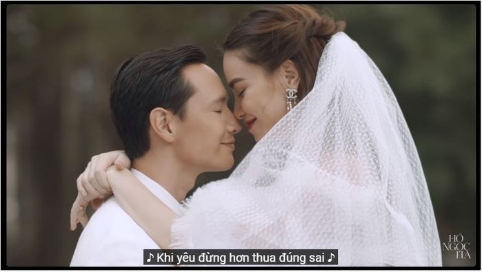 Ngập cảnh hôn trong clip nhắc hành trình yêu của Hồ Ngọc Hà - Kim Lý