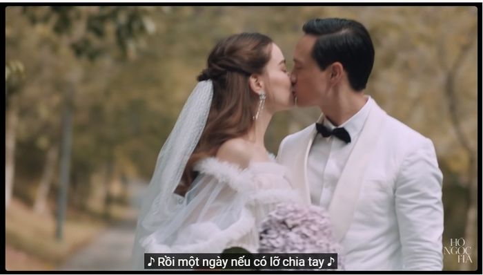 Ngập cảnh hôn trong clip nhắc hành trình yêu của Hồ Ngọc Hà - Kim Lý