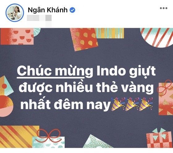 Nghệ sĩ vỡ oà trước chiến thắng 4-0 của tuyển Việt Nam