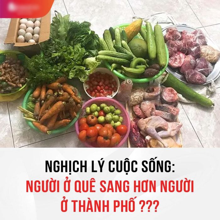 Nghịch lý cuộc sống: Người ở quê sang hơn người ở nơi thành phố?