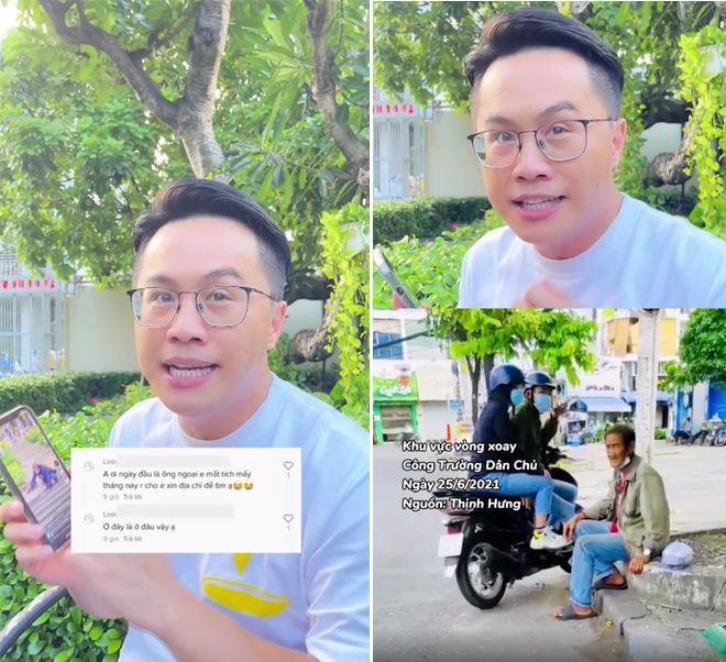 Nhờ chơi Tiktok tìm được ông ngoại mất tích sau 3 tháng