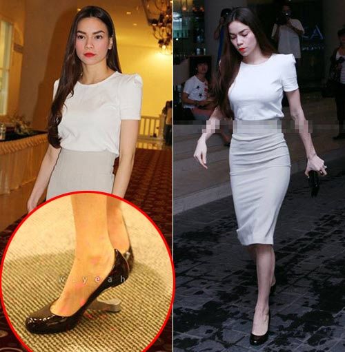 Những đôi giày không ai dám mang của sao: Hoàng Thùy chưa độc nhất