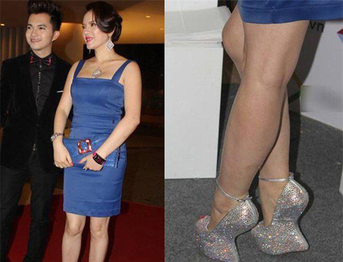 Những đôi giày không ai dám mang của sao: Hoàng Thùy chưa độc nhất