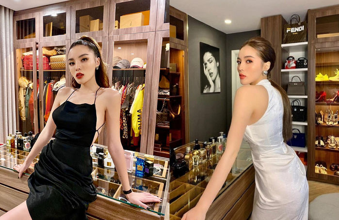 Phòng chứa đồ của Hoa hậu Việt: H'Hen Niê treo bằng sào rẻ tiền