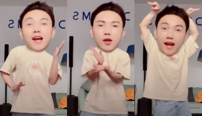 Sao Việt bắt trend đầu to nhảy Hai Bàn Tay Của Em cực lầy lội