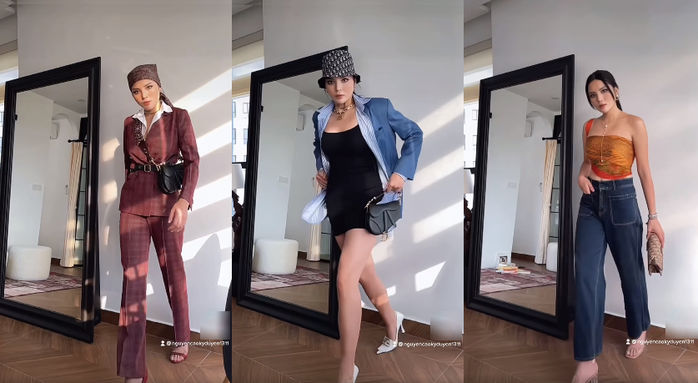 Sao Việt bắt trend ở nhà chống dịch cũng phải lên đồ thật đẹp