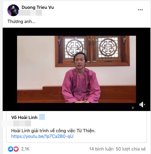 Sao Việt bày tỏ thái độ về màn xin lỗi của Hoài Linh