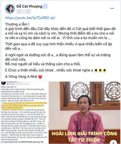 Sao Việt bày tỏ thái độ về màn xin lỗi của Hoài Linh