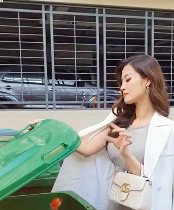 Sao Việt lên đồ lồng lộn đi đổ rác, lau nhà: Vương miện về Khánh Vân