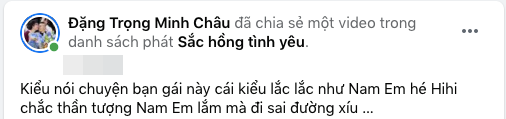 Sau Hứa Minh Đạt, đến Lại Thanh Hương bênh vực cô gái 12 mối tình