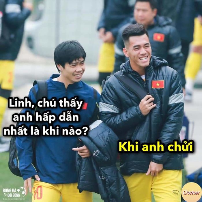 Tiến Linh xác nhận bản thân cực nhây, thích nhất là trêu Công Phượng