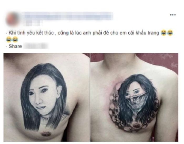 Tình đẹp lung linh rồi cũng đành đắp mộ: Đã bảo đừng có mà xăm
