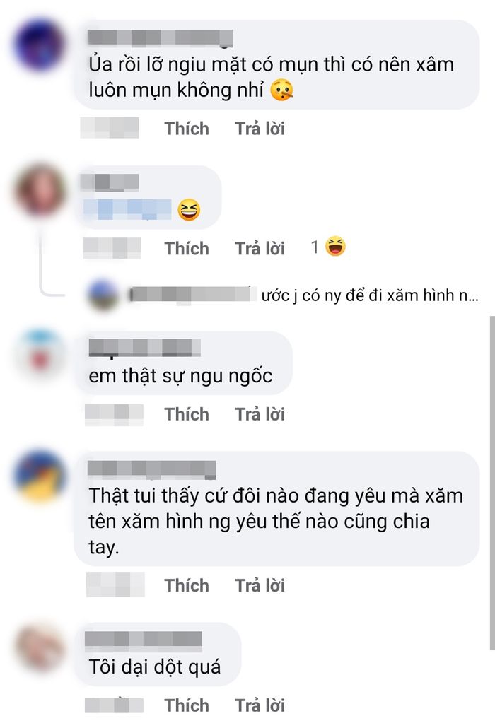 Tình đẹp lung linh rồi cũng đành đắp mộ: Đã bảo đừng có mà xăm