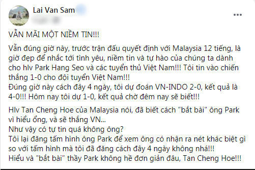 Trước giờ G, dàn sao Việt dự đoán tỉ số trận Việt Nam - Malaysia