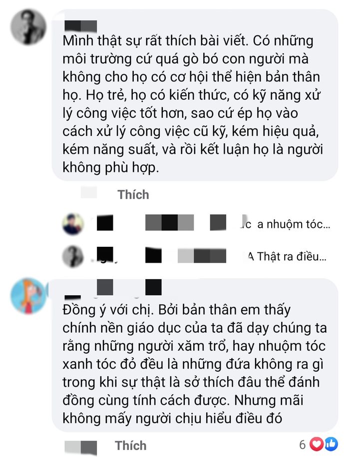 Trượt phỏng vấn vì nhuộm tóc, cô gái tuyên bố: Sẽ cấm con để tóc đen