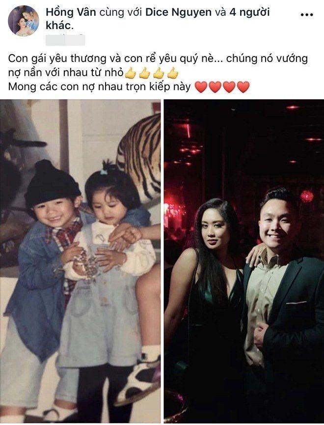 Vợ chồng con gái lớn NSND Hồng Vân: vướng nợ với nhau từ nhỏ