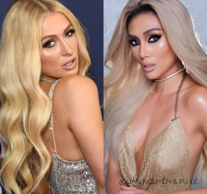 Võ Hoàng Yến biến hình lấy cảm hứng từ người chị guột Paris Hilton