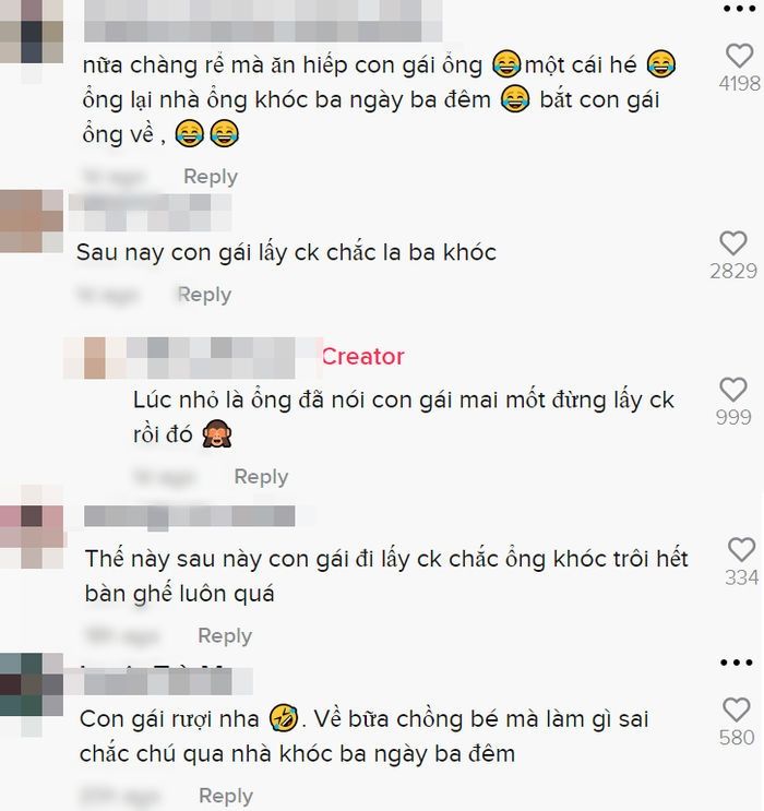 1001 lần rơi lệ của các ông bố vì con gái ngay cả mẹ cũng bật cười