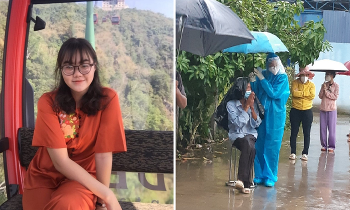 10X làm TNV ở SG không bỏ buổi học nào, mặc đồ xét nghiệm thi online