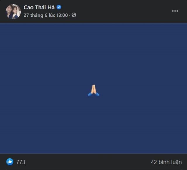 Cao Thái Hà liên tục gặp cú sốc: Bố qua đời, giờ bạn thân qua đời