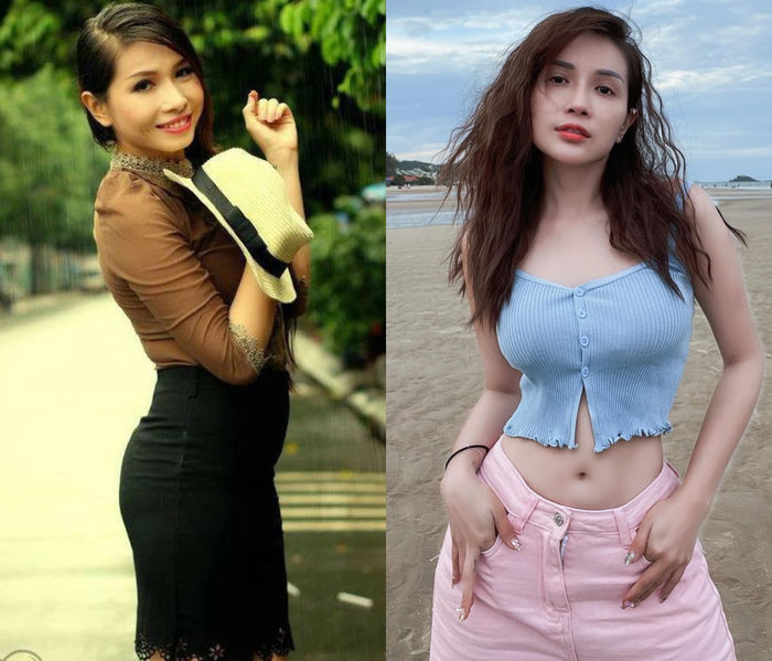 Ảnh thuở bé đen nhẻm như con trai của Lâm Vỹ Dạ và sao nữ làng hài