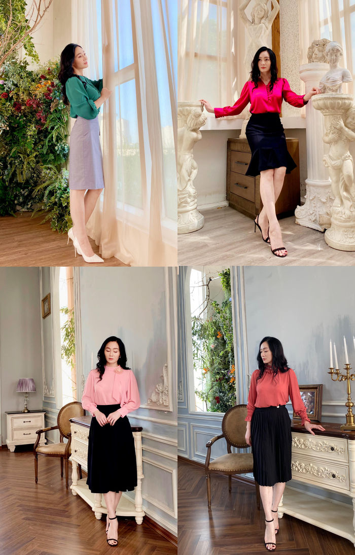 Bà Xuân Hương vị tình thân: Ngoài đời U50 vẫn đẹp, style như gái 20