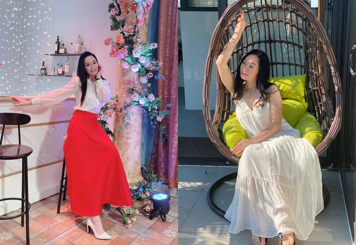 Bà Xuân Hương vị tình thân: Ngoài đời U50 vẫn đẹp, style như gái 20