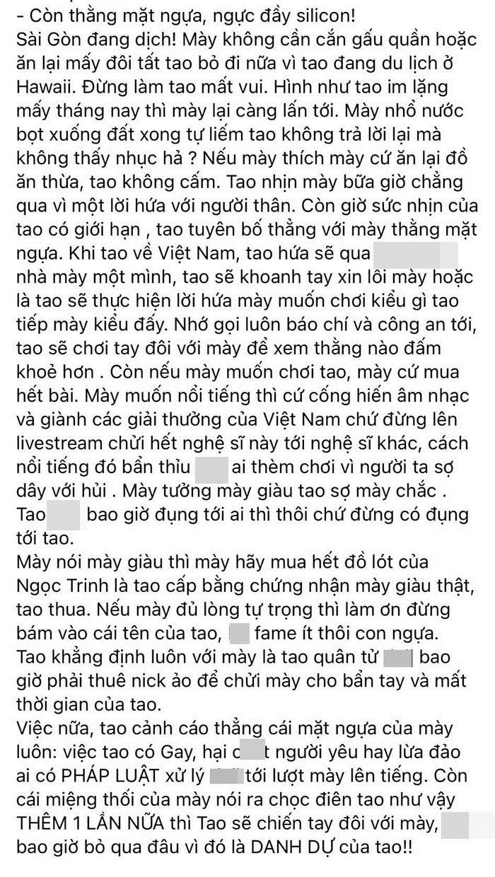Cao Thái Sơn tuyên chiến Nathan Lee: Mày muốn chơi kiểu gì tao tiếp