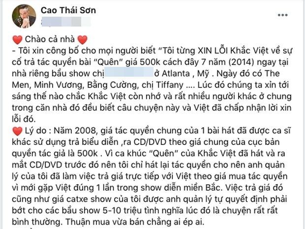 Cao Thái Sơn tuyên chiến Nathan Lee: Mày muốn chơi kiểu gì tao tiếp