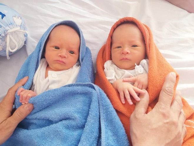 Cô gái Tây Bắc lấy chồng Tây, sinh đôi 2 con nét lai xuất sắc