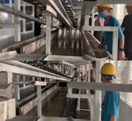 Công ty bà Phương Hằng đài thọ suất ăn, tặng gạo cho người lao động