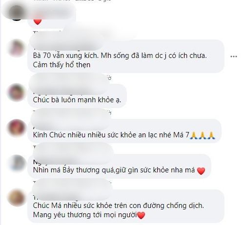 Cụ bà U80 vẫn xông pha làm TNV: Bữa ăn giản dị, ngồi 1 góc để an toàn