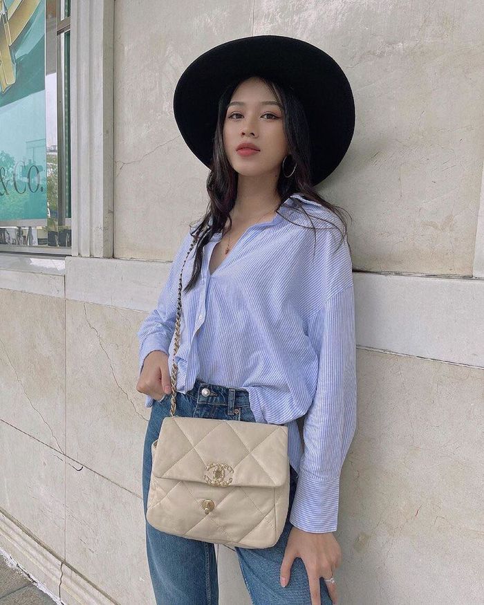 Đỗ Thị Hà tự trang điểm, phối đồ đỉnh của chóp còn xách túi 130 triệu