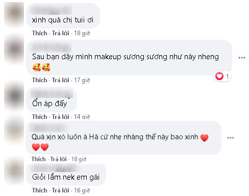 Đỗ Thị Hà tự trổ tài trang điểm và làm tóc cực chuyên nghiệp