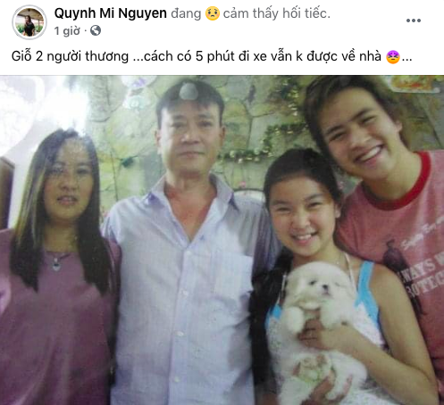 Em gái tưởng nhớ Wanbi và bố: Tấm ảnh 4 giờ còn 2 mà nhói lòng