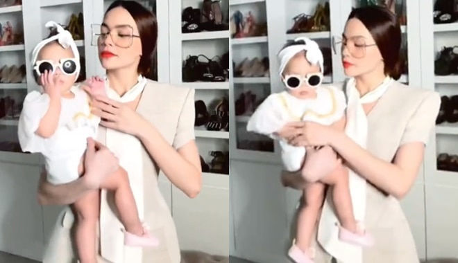 Hà Hồ than con gái có cái nết giống mẹ: Khó ăn khó ở quá nàng nhé