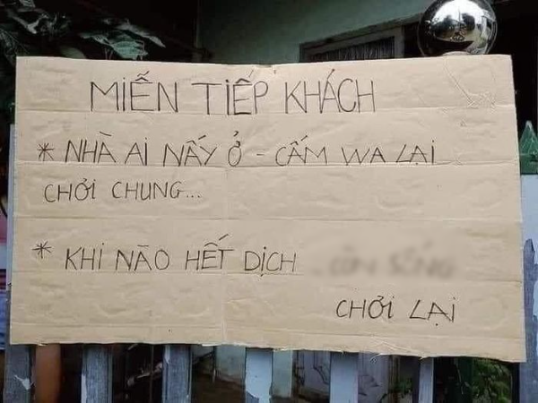 Muôn kiểu bo xì hàng xóm mùa dịch: Không mở cửa, sợ lắm