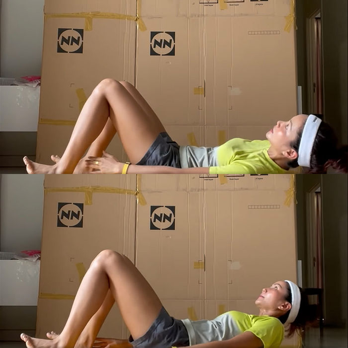 H'Hen Niê hướng dẫn 3 bài tập đơn giản tại gia để có vòng eo 55cm