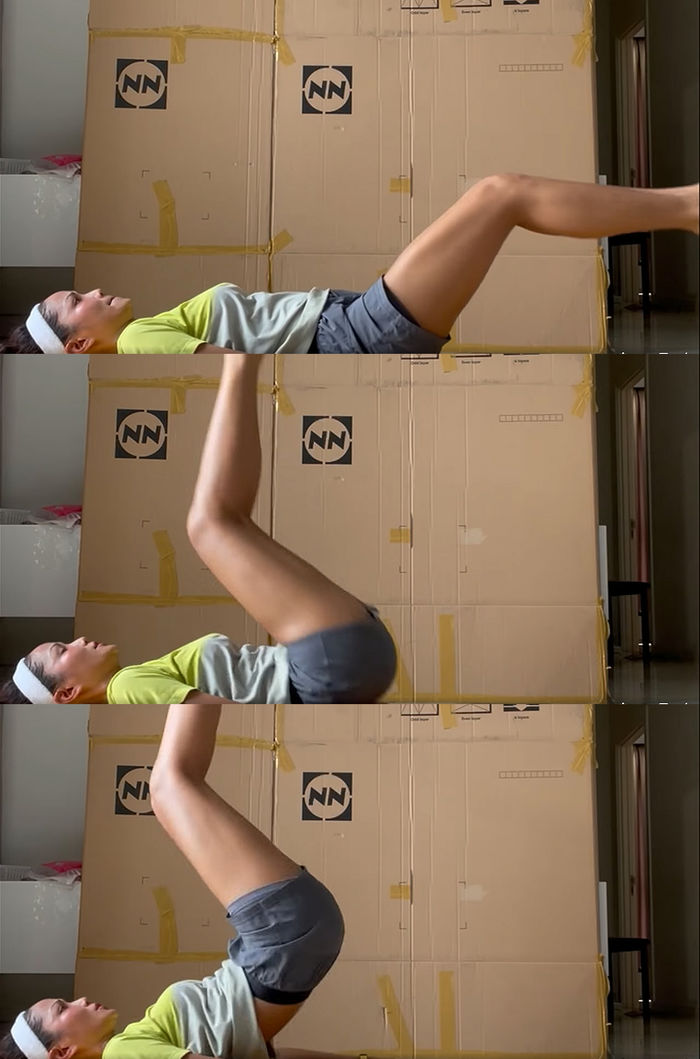 H'Hen Niê hướng dẫn 3 bài tập đơn giản tại gia để có vòng eo 55cm
