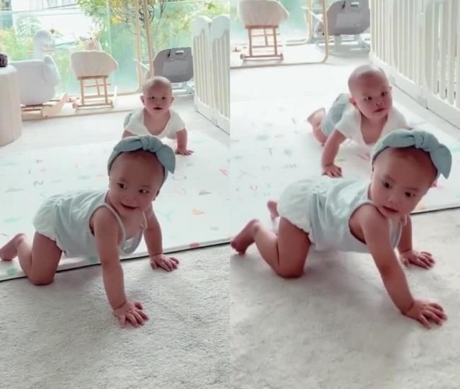 Hồ Ngọc Hà dằn mặt Leon khi thi bò với Lisa: Cấm đè lên chị nha