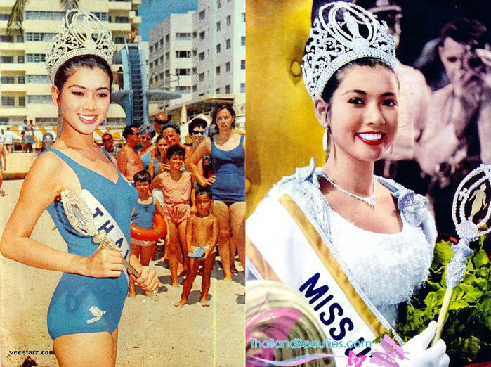 Hoa hậu Hoàn Vũ Thái Lan 1965: U80 vẫn trẻ đẹp khó tin