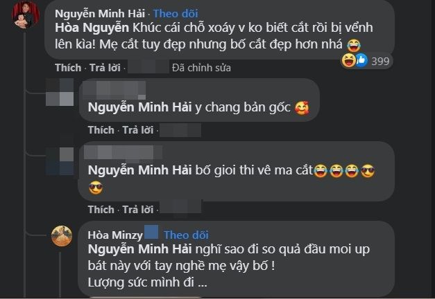Hoà Minzy cắt tóc cho quý tử: kiểu này thì cần gì đi salon nữa Bo ơi!
