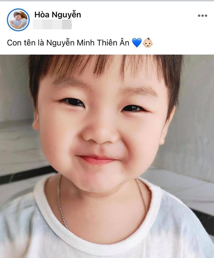 Hòa Minzy chính thức hé lộ tên thật của quý tử sắp lên 2 tuổi