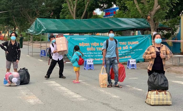 Kỷ lục số bệnh nhân Covid-19 được ra viện trong một ngày tại TP.HCM