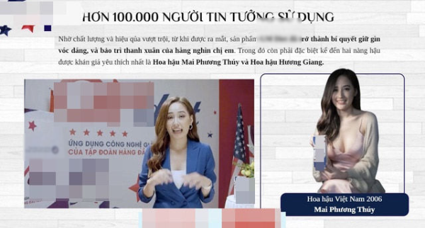 Sao Việt hối hận vì quảng cáo sản phẩm dỏm: Mai Phương Thúy xin chừa