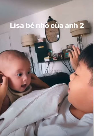 Mê anh hai Subeo như điếu đổ, Lisa và Leon đều bám như sam